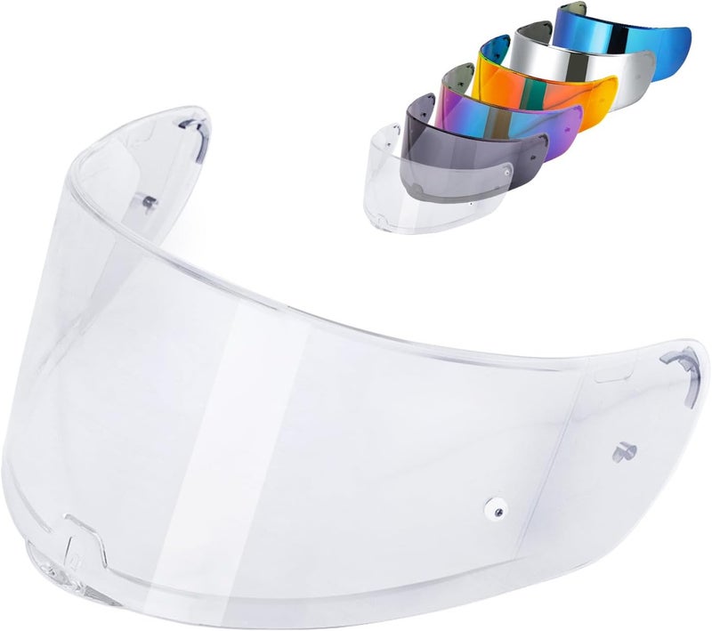 MXJ Gear Strada 2 Visor for Sedici Strada 2 and for Strada 3 Face Shield Helmet Visor Accessories for FT2 VECTOR FF801 FF397 (Transparent) - Image 1